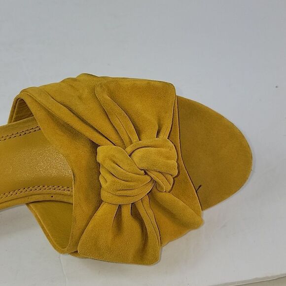 Tory Burch Annabelle Bow Top Mustard Women's Slide - Picture 14 of 14